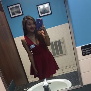 Red dress!